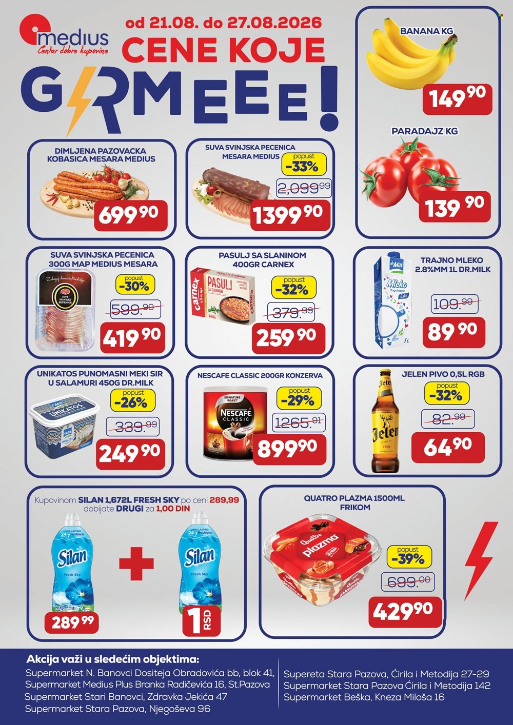 Medius katalog - 21.08.2026 - 27.08.2026. Stranica 1