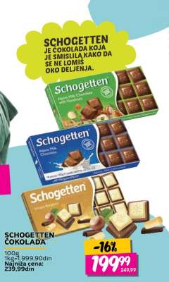 Schogetten čokolada