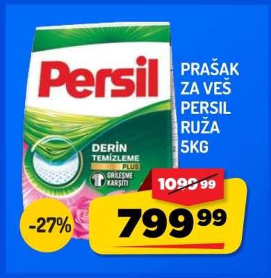 Prašak za veš Persil Ruža 5kg
