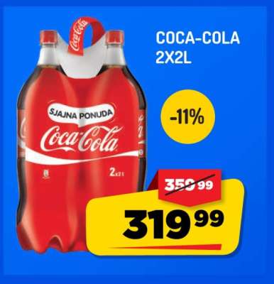 Coca Cola, 2x2l