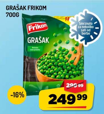 Grašak Frikom 700g