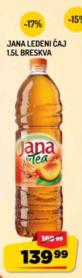 Jana Ledeni Čaj 1.5L Breskva