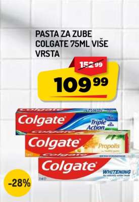 Pasta za zube colgate 75ml