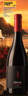 Vino crveno Balkanski poljubac, 0,75 l