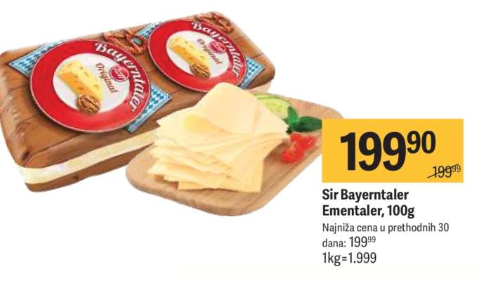 Sir Bayerntaler Ementaler 100g