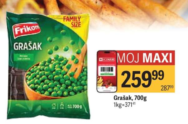 Grašak 700g