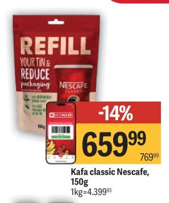 Kafa classic Nescafe, 150g