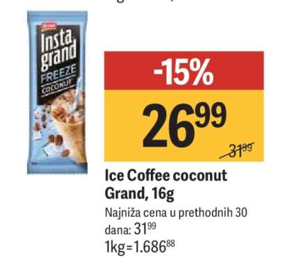 Ice Coffee coconut Grand, 16g