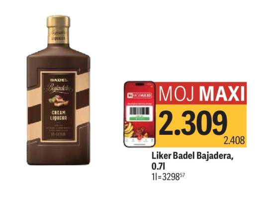 Liker Badel Bajadera, 0,7l