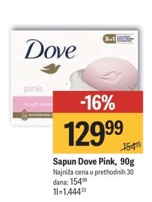 Sapun Dove Pink 90g