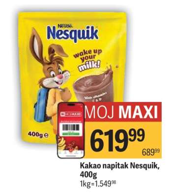 Kakao napitak Nesquik, 400g