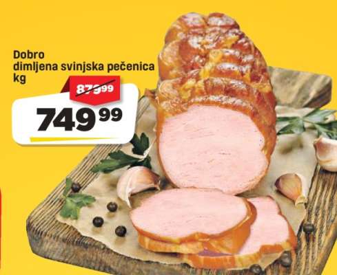 Dobro dimljena svinjska pečenica
