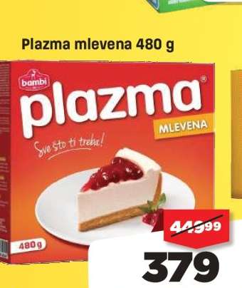 Plazma mlevena 480 g
