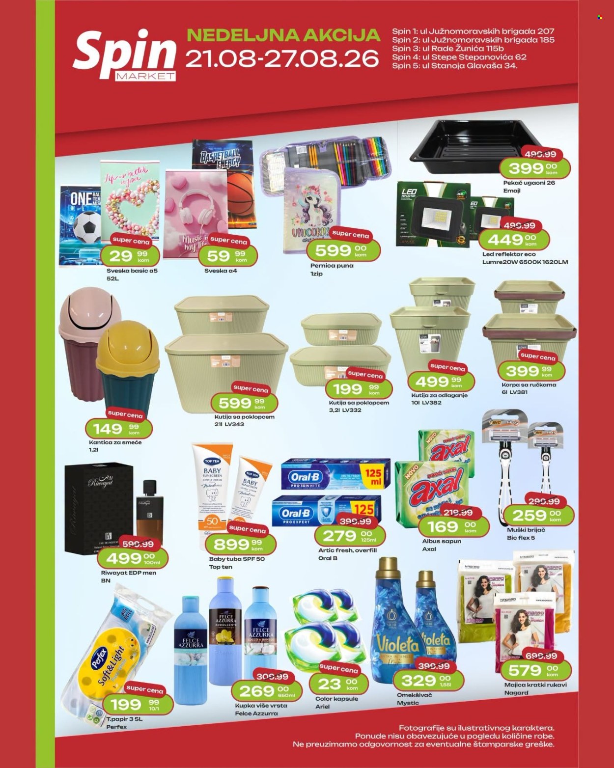 Spin Market katalog - 21.08.2026 - 27.08.2026. Stranica 2