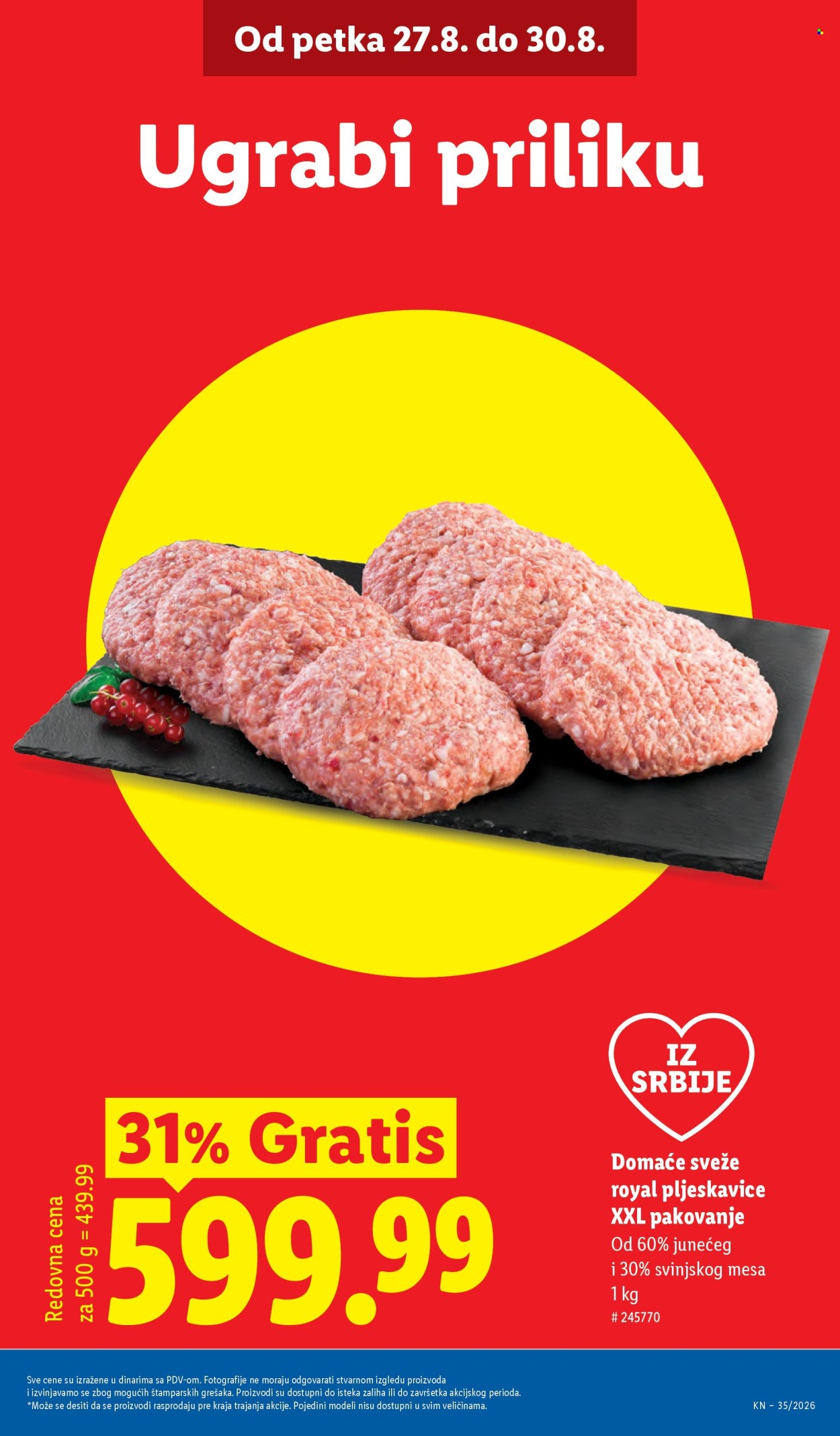 Lidl katalog - 27.08.2026 - 02.09.2026. Stranica 3