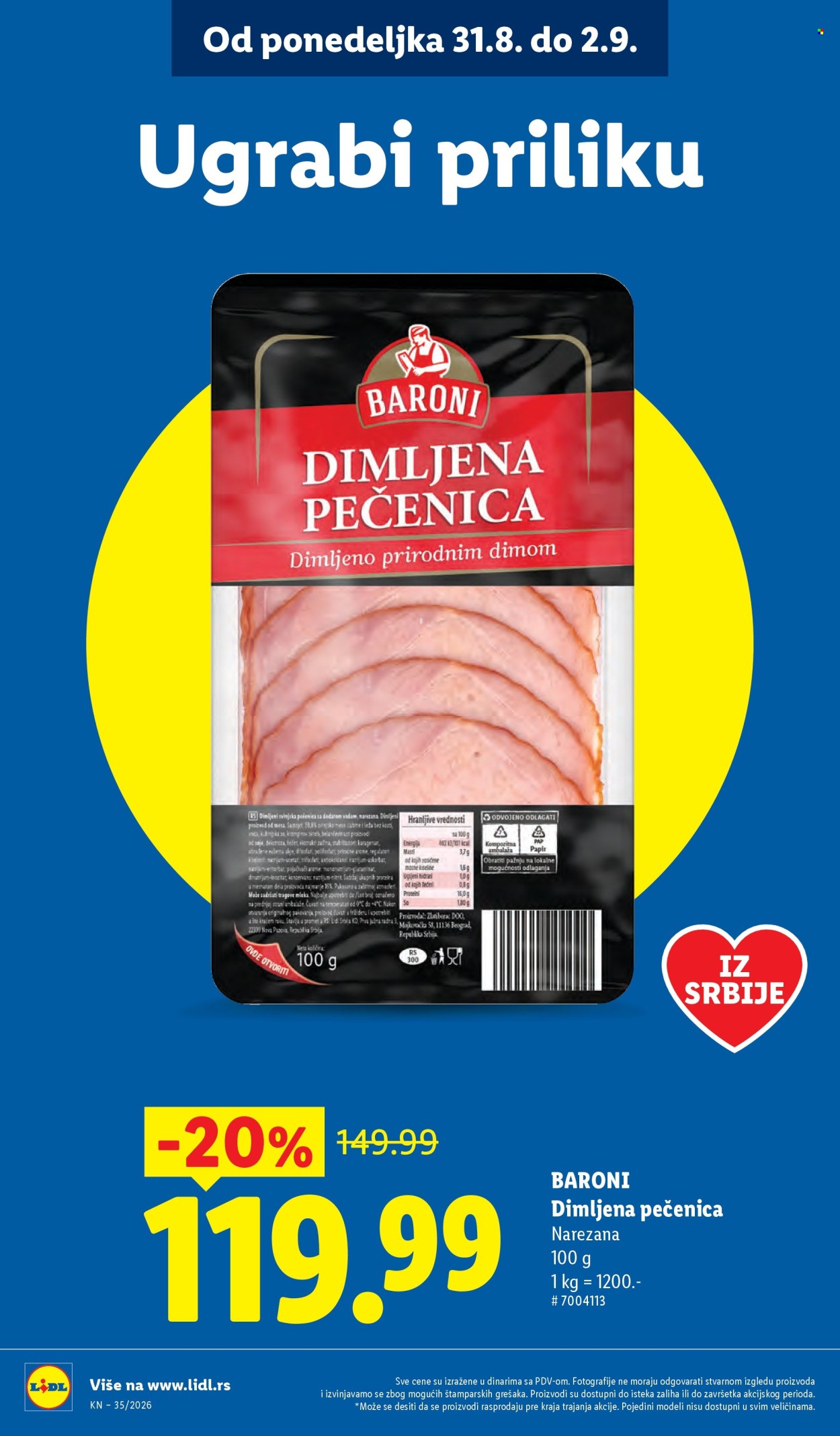 Lidl katalog - 27.08.2026 - 02.09.2026. Stranica 18