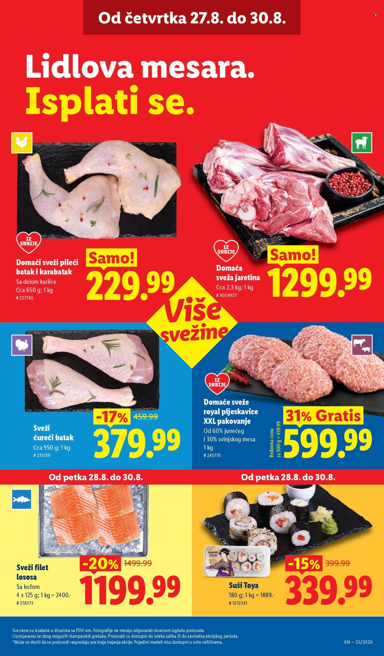 Lidl katalog - 27.08.2026 - 02.09.2026. Stranica 25