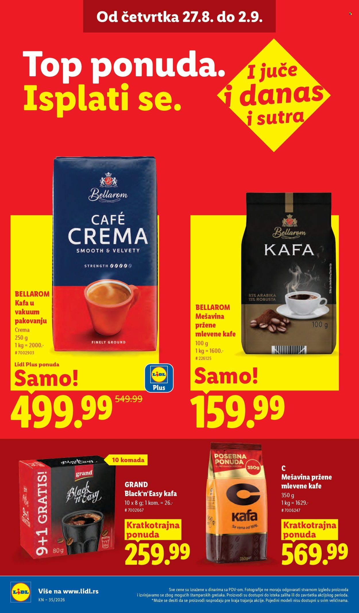 Lidl katalog - 27.08.2026 - 02.09.2026. Stranica 32