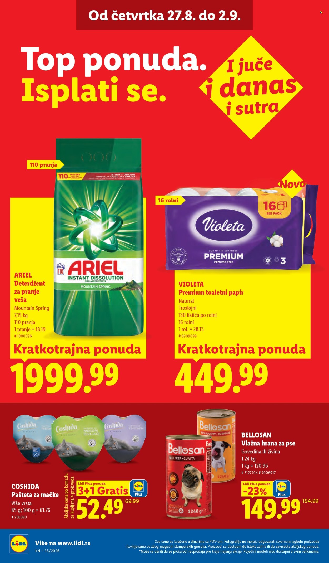 Lidl katalog - 27.08.2026 - 02.09.2026. Stranica 36
