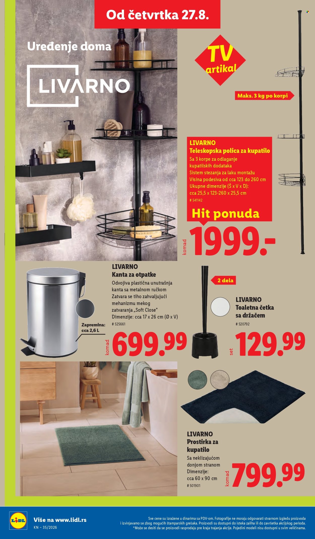 Lidl katalog - 27.08.2026 - 02.09.2026. Stranica 78