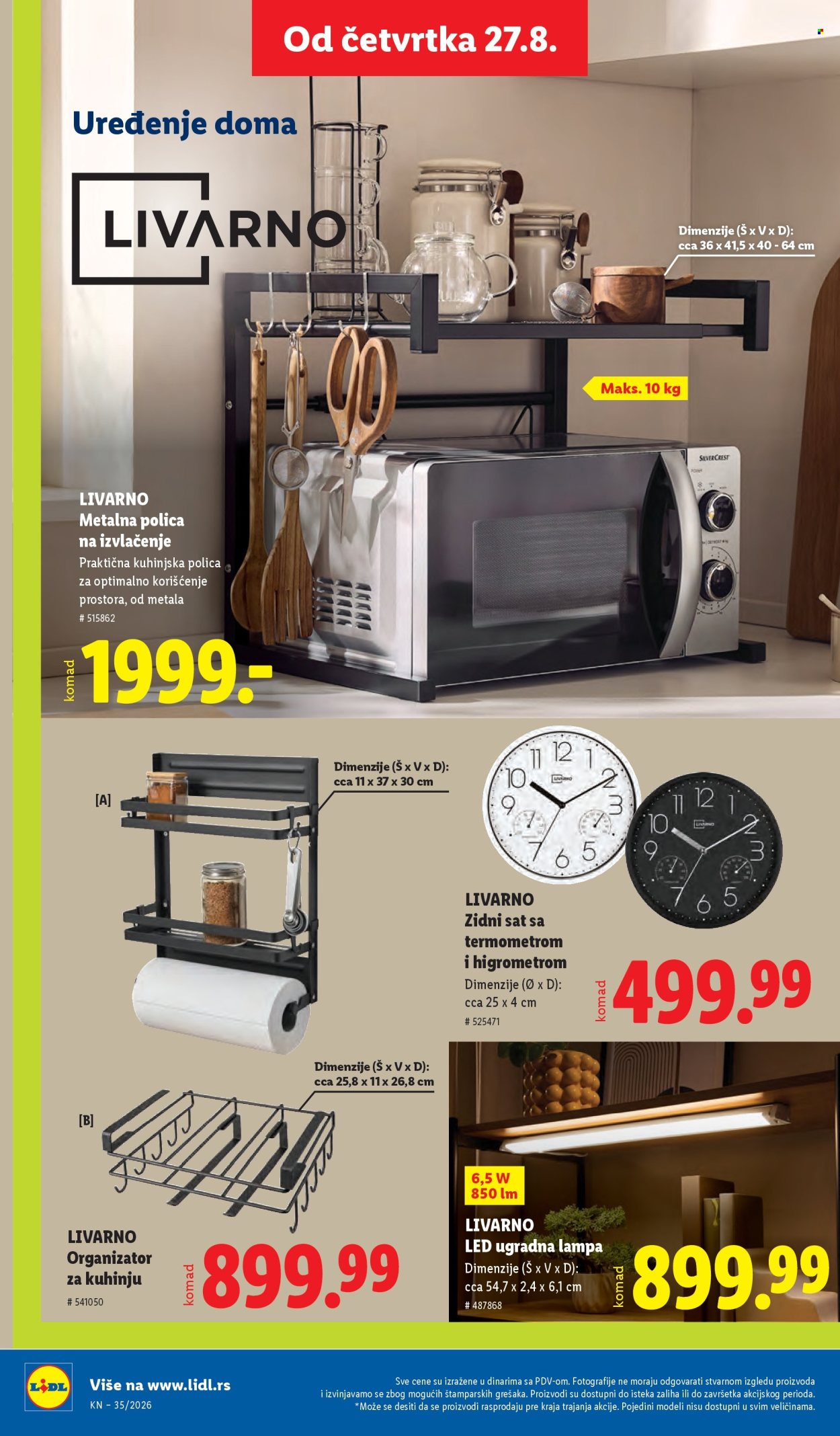 Lidl katalog - 27.08.2026 - 02.09.2026. Stranica 82