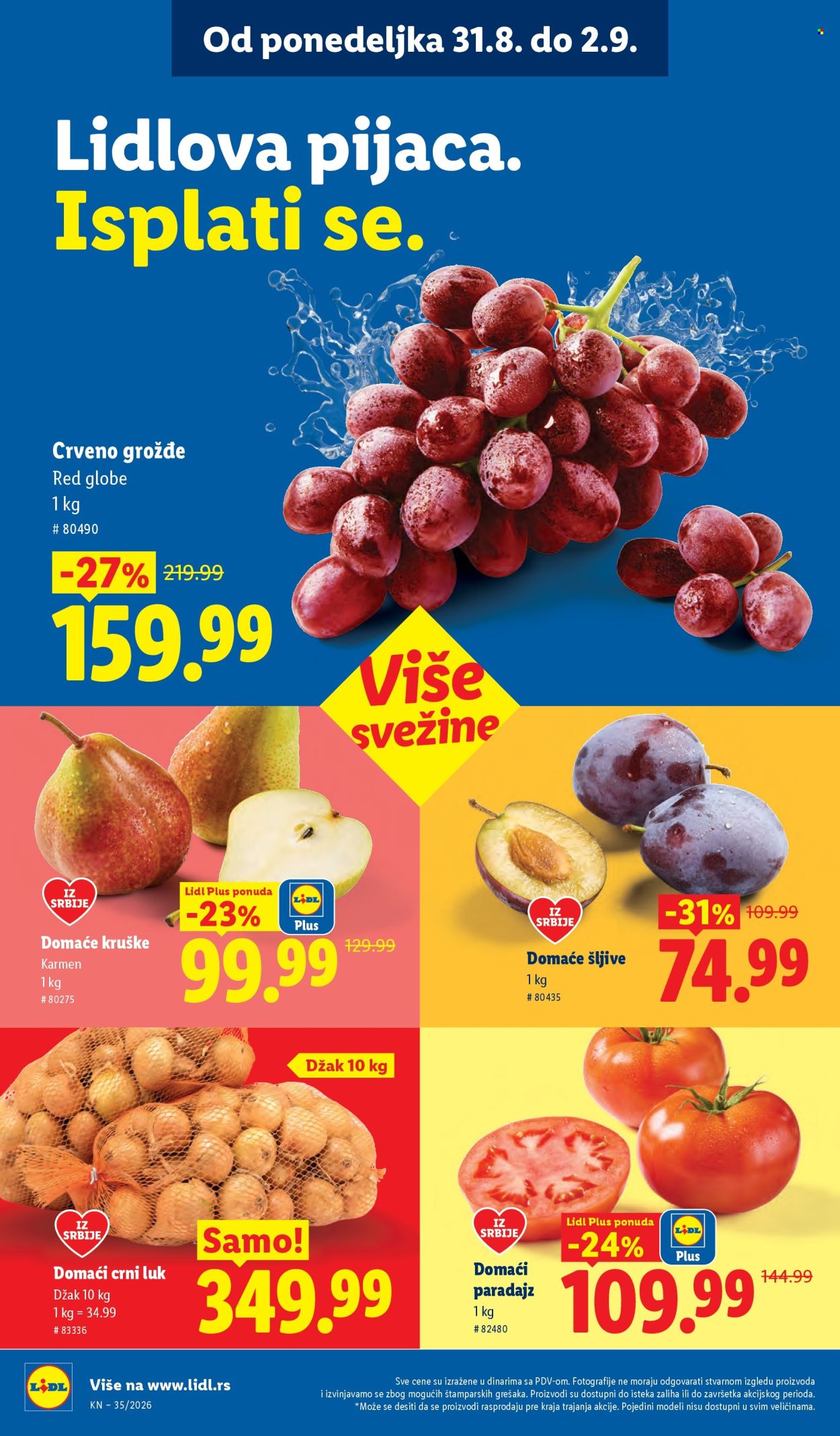 Lidl katalog - 27.08.2026 - 02.09.2026. Stranica 96