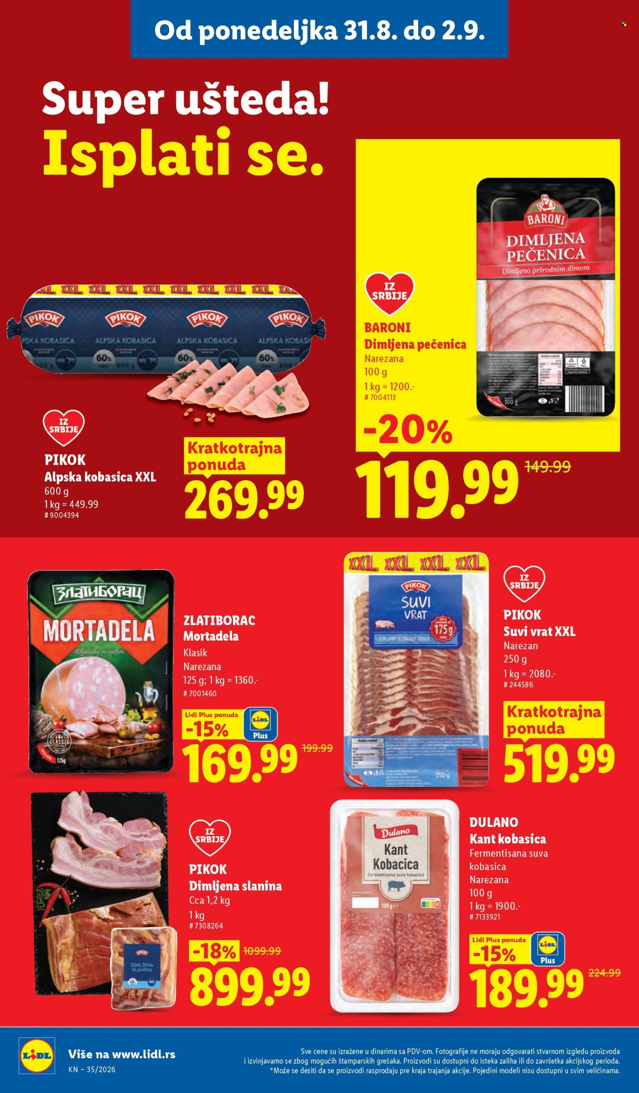 Lidl katalog - 27.08.2026 - 02.09.2026. Stranica 98