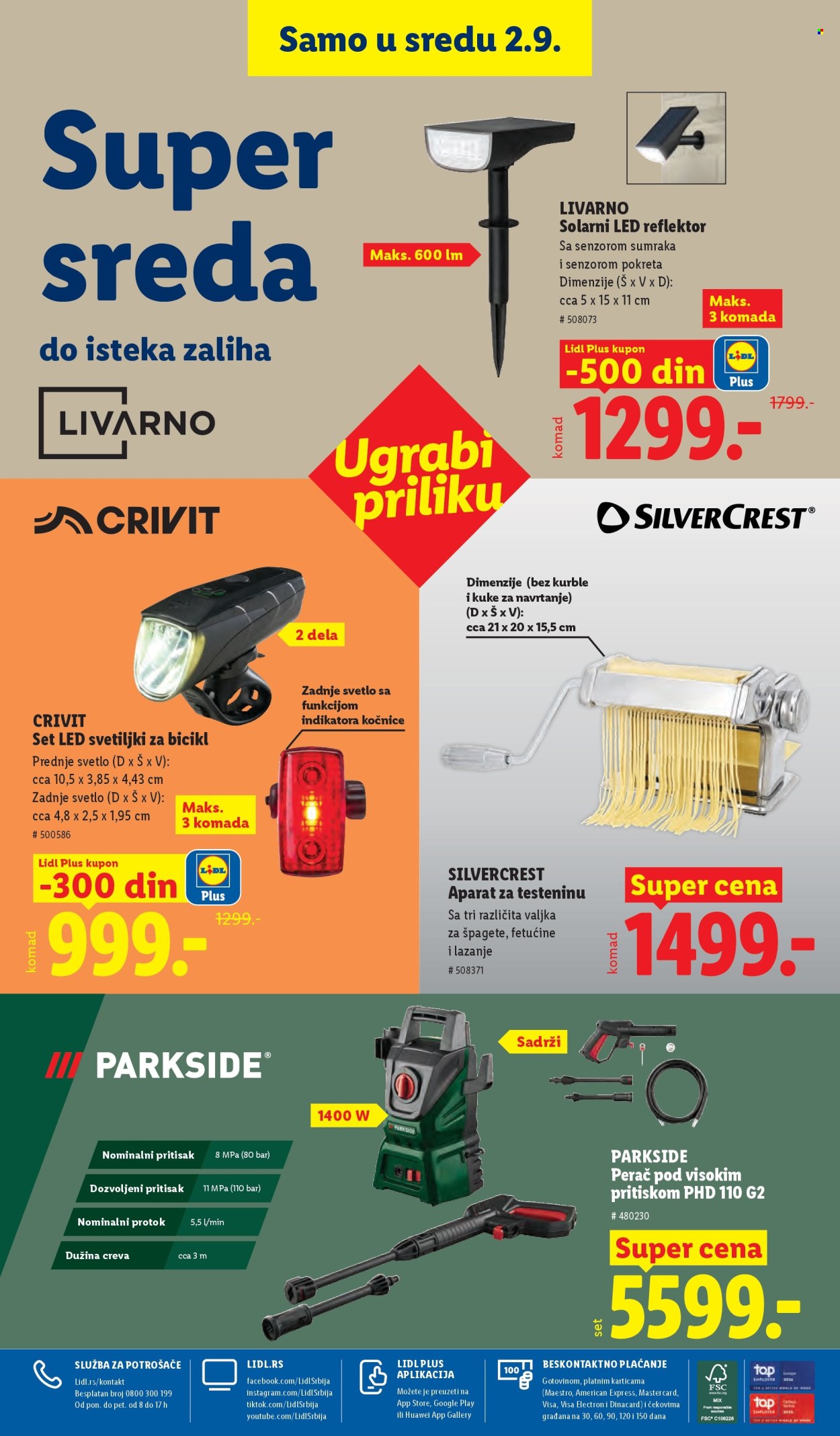 Lidl katalog - 27.08.2026 - 02.09.2026. Stranica 100