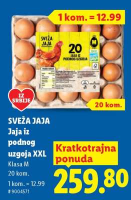 SVEŽA JAJA