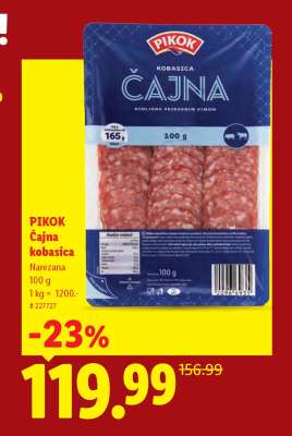 Pikok Čajna kobasica
