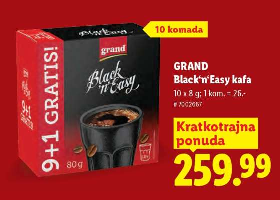 Grand Black‘n’Easy kafa