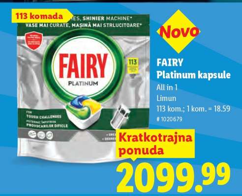 FAIRY Platinum kapsule