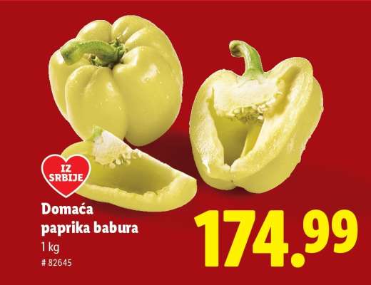 Domaća paprika babura