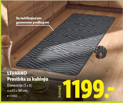 LIVARNO Prostirka za kuhinju