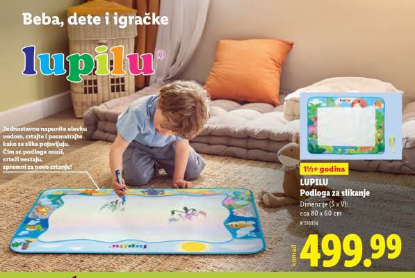 LUPILU Podloga za slikanje