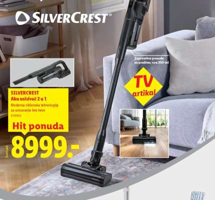 SILVERCREST Aku usisivač 2 u 1