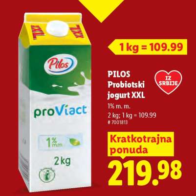 Pilos Probiotski jogurt XXL