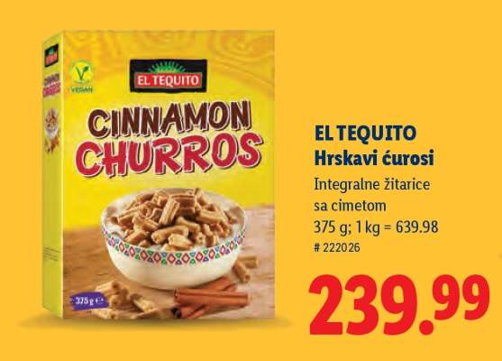 El Tequito Hrskavi ćurosi