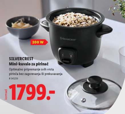 SILVERCREST Mini-kuvalo za pirinač