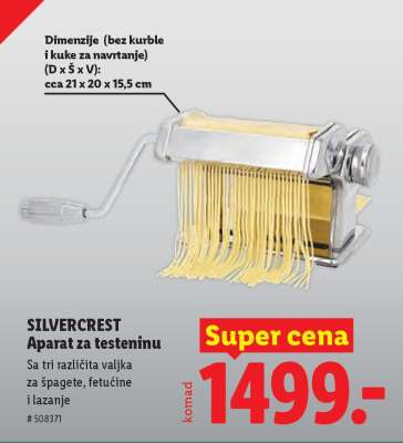 SILVERCREST Aparat za testeninu
