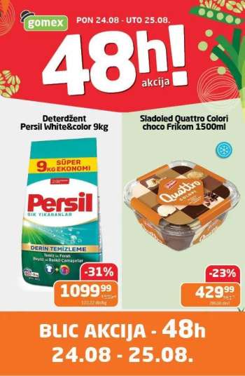 Gomex katalog - 24.08.2026 - 25.08.2026.