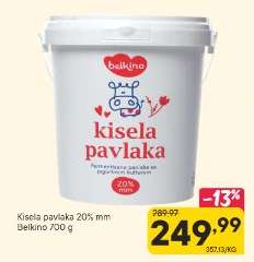Kisela pavlaka 20% mm