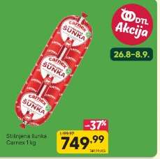Stišnjena šunka Carnex 1kg