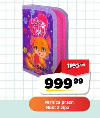 Pernica prazn Must 2 zipa