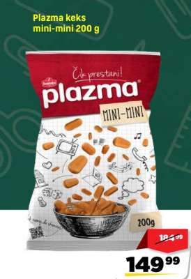 Plazma keks mini-mini 200 g