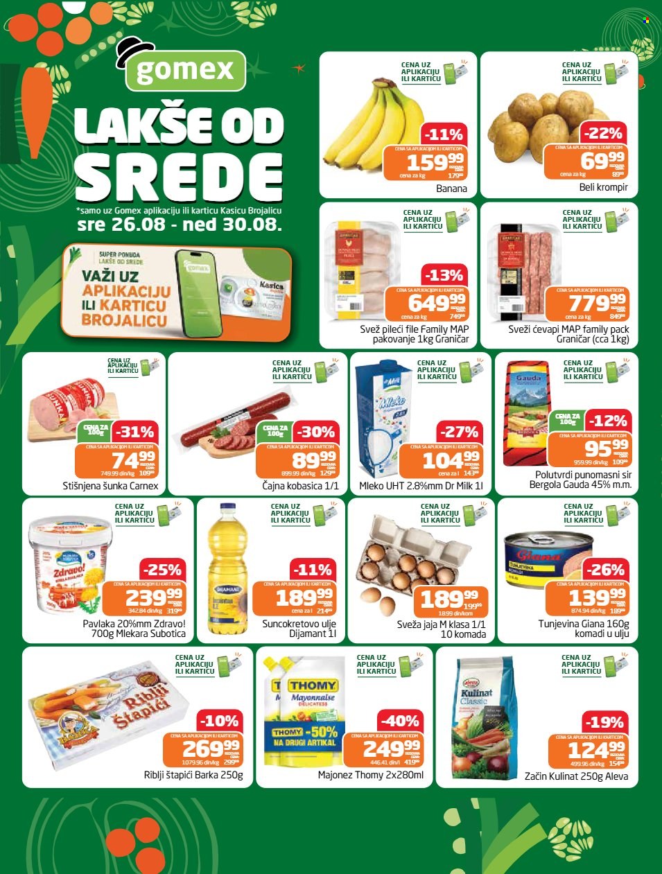 Gomex katalog - 26.08.2026 - 30.08.2026. Stranica 1