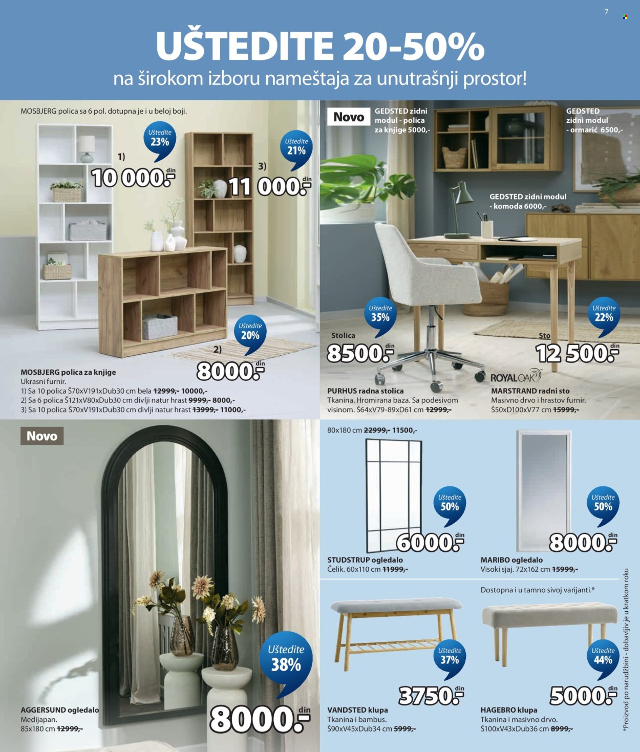 JYSK katalog - 26.08.2026 - 01.09.2026. Stranica 7