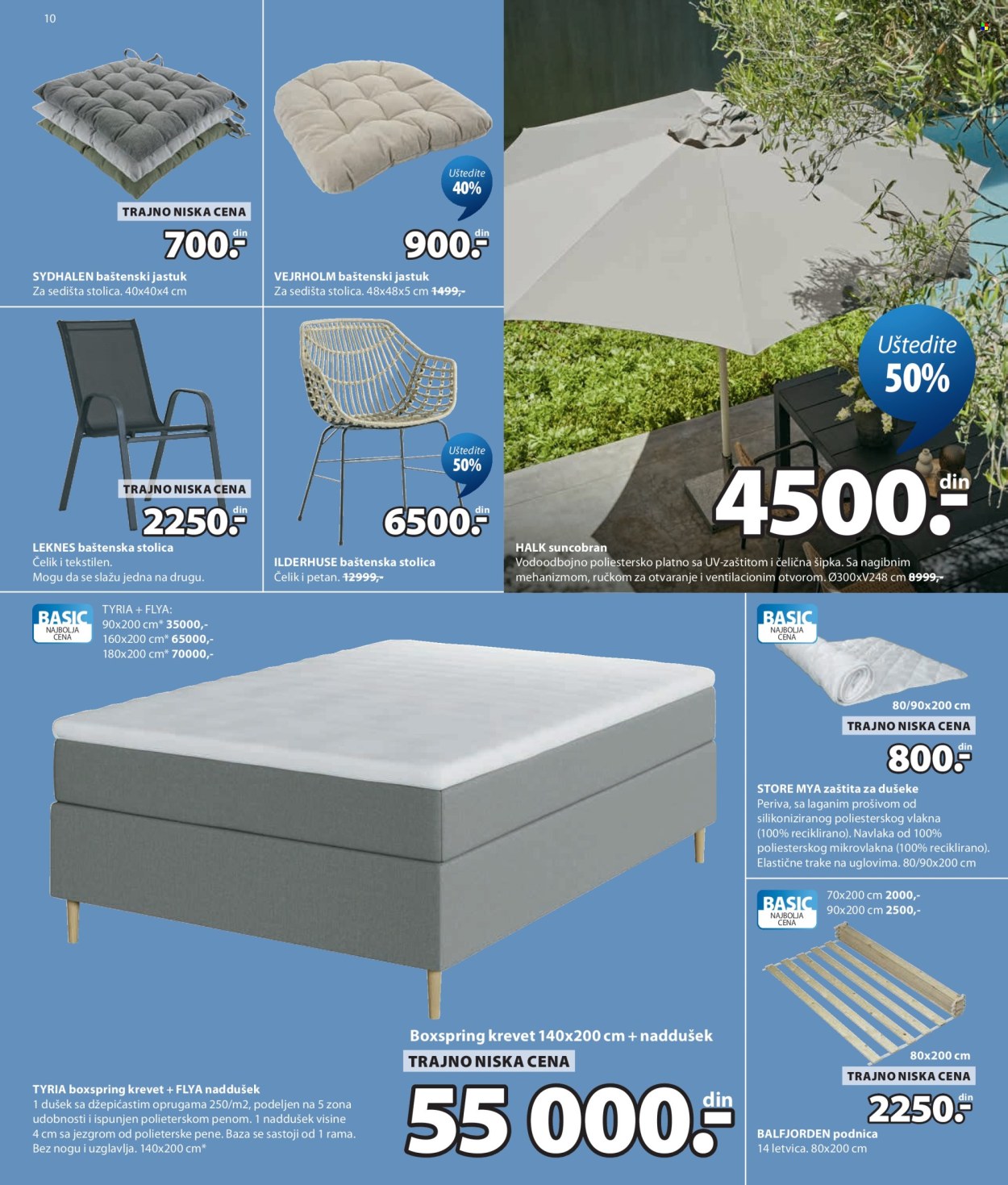 JYSK katalog - 26.08.2026 - 01.09.2026. Stranica 10