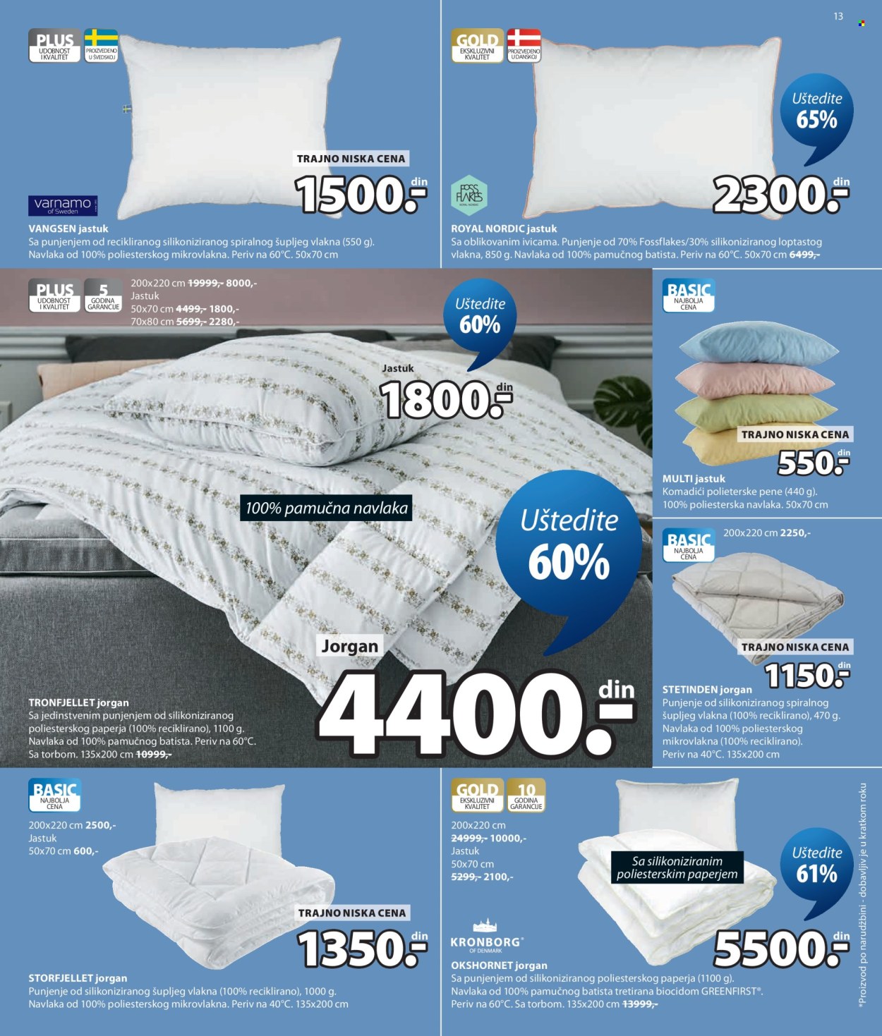 JYSK katalog - 26.08.2026 - 01.09.2026. Stranica 13