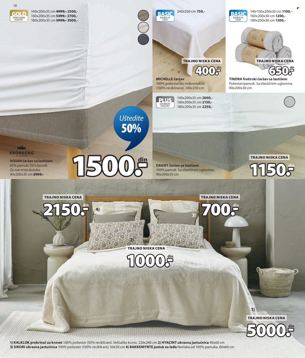 JYSK katalog - 26.08.2026 - 01.09.2026. Stranica 16